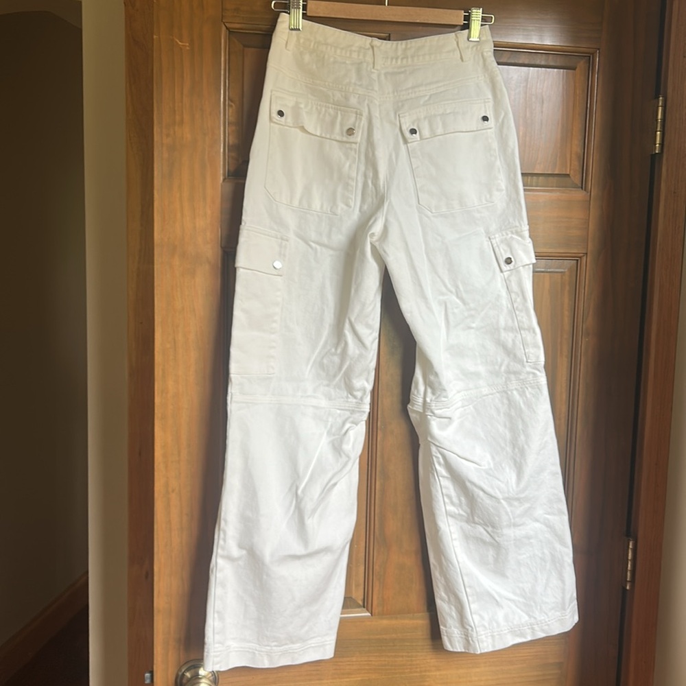 Fall Out Mid Rise Cargo Pants - Picture 3 of 4
